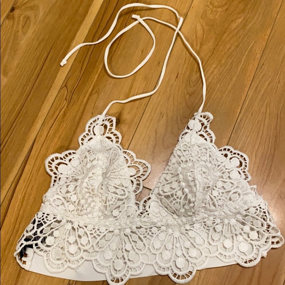 Urban Outfitters Lace Tie Bralette